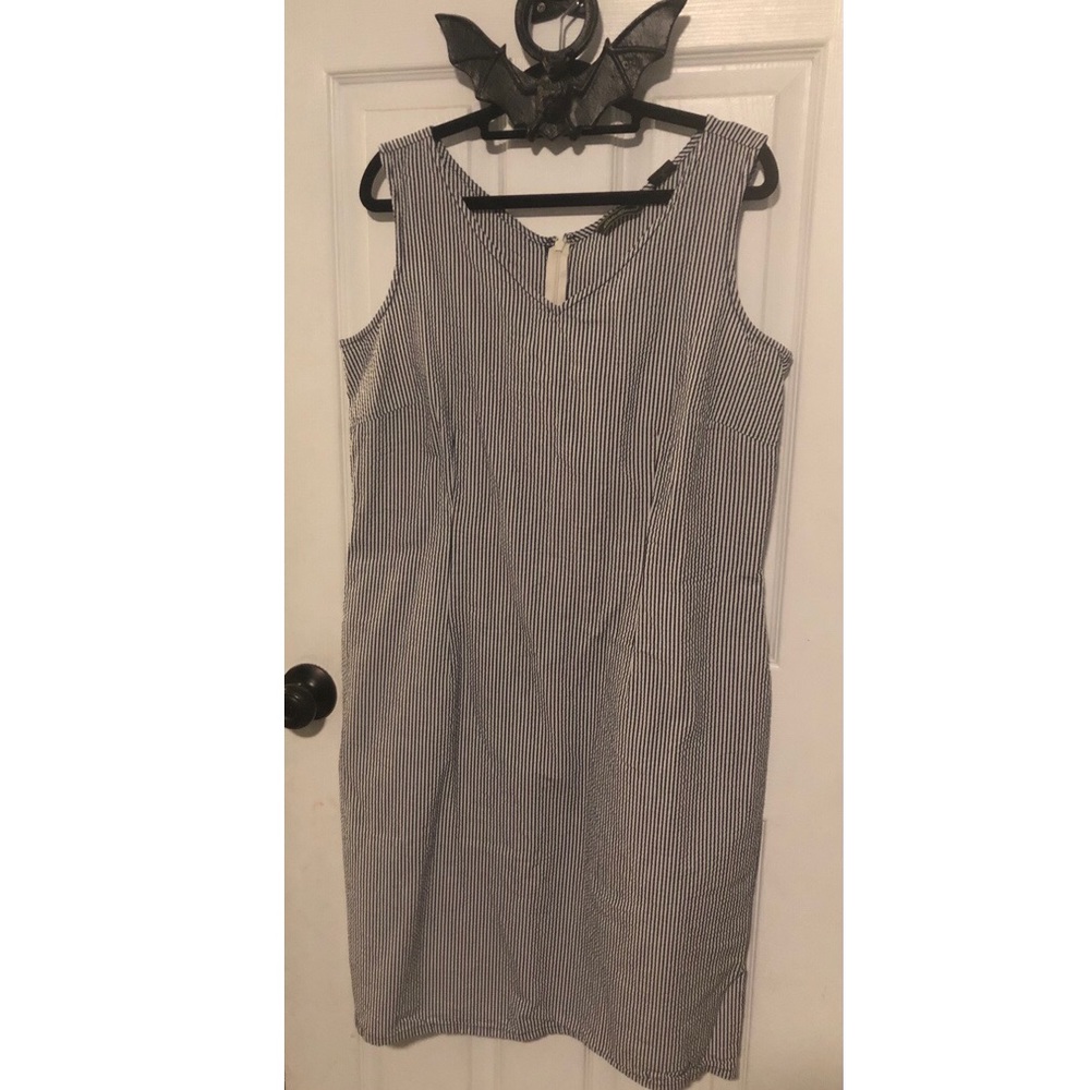 Eddie Bauer Stripe Dress Size 16